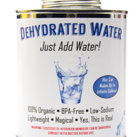 Dehydrated Water