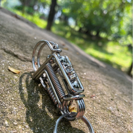 Handmade Keychain Carabiner