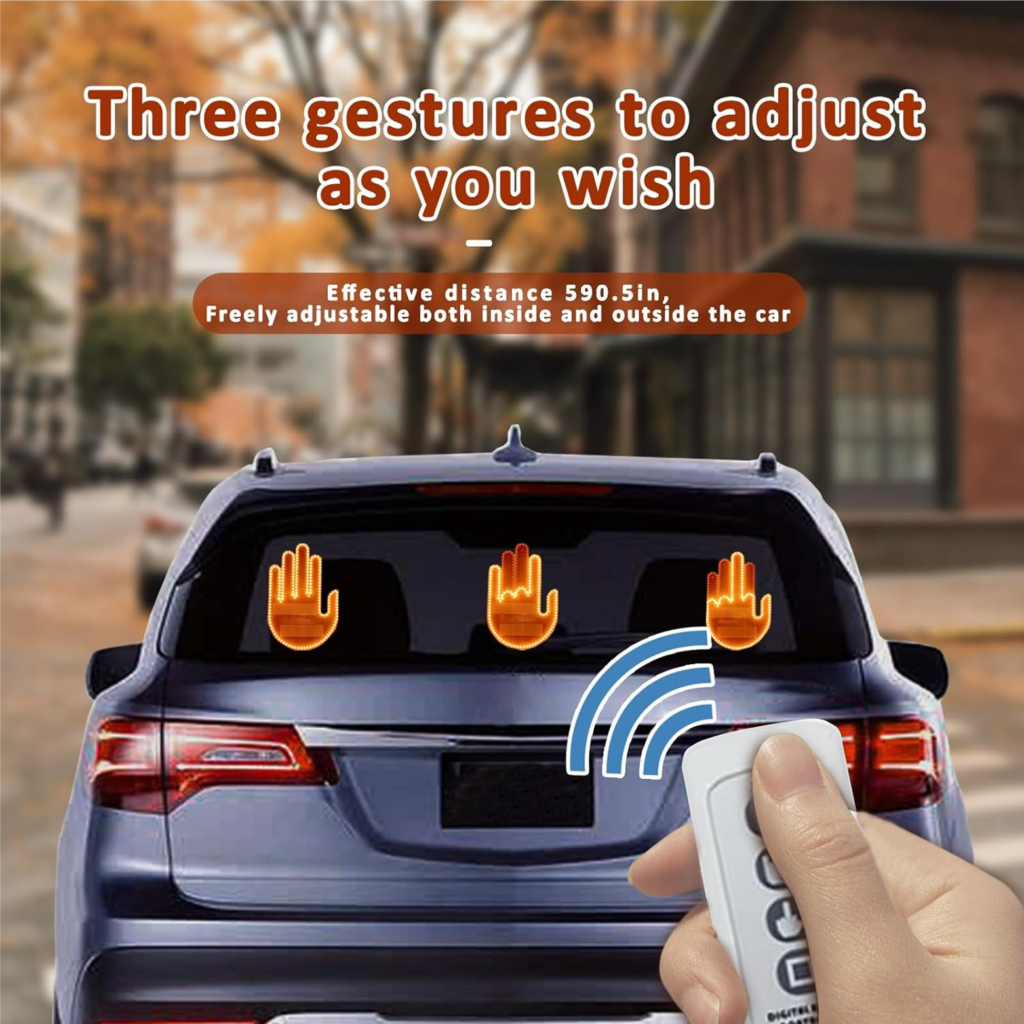 LED Car Hand Signals Sign
