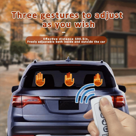 LED Car Hand Signals Sign