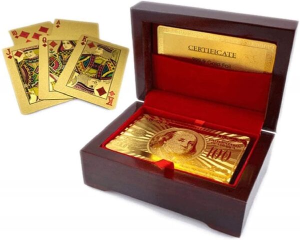 Gold Playing Cards