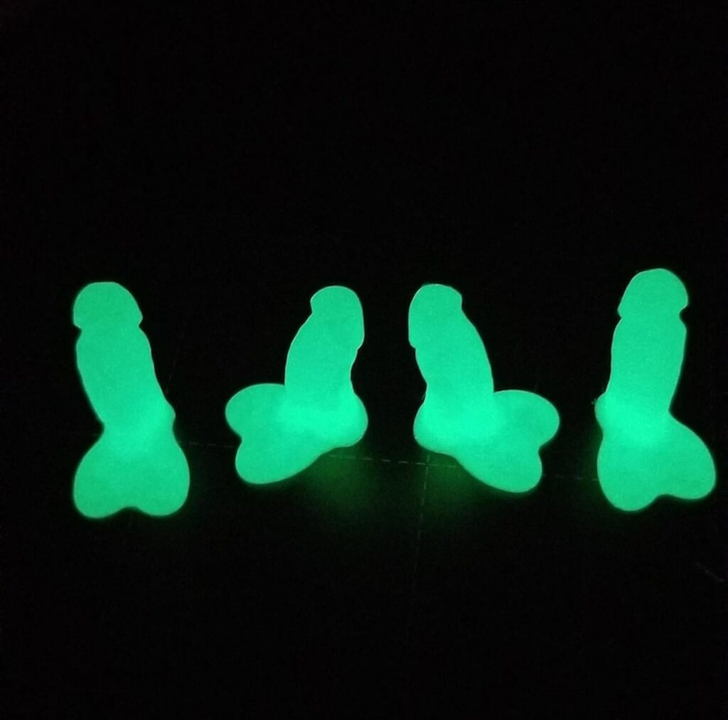 Glowing Penis Tire Caps