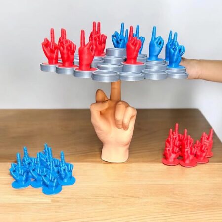 Middle Finger Balance Game