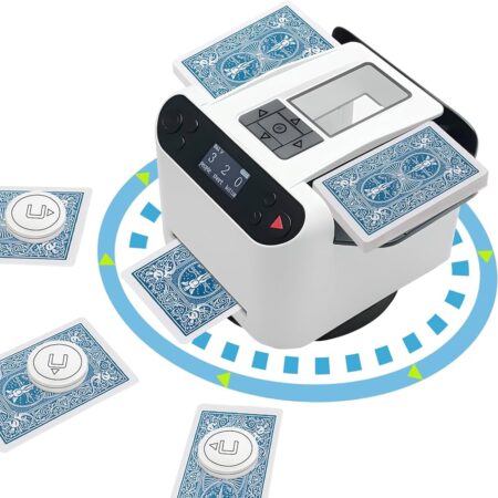 Automatic Card Shuffle and Deal Robot
