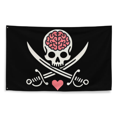 Captain Brainheart Jolly Roger