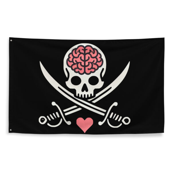Captain Brainheart Jolly Roger